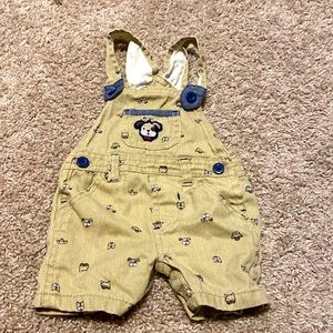 Baby boy puppy overalls